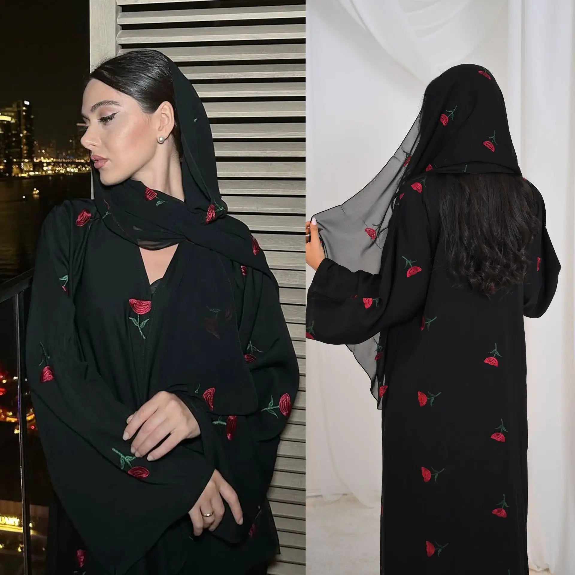 Eid Women Abaya Scarf