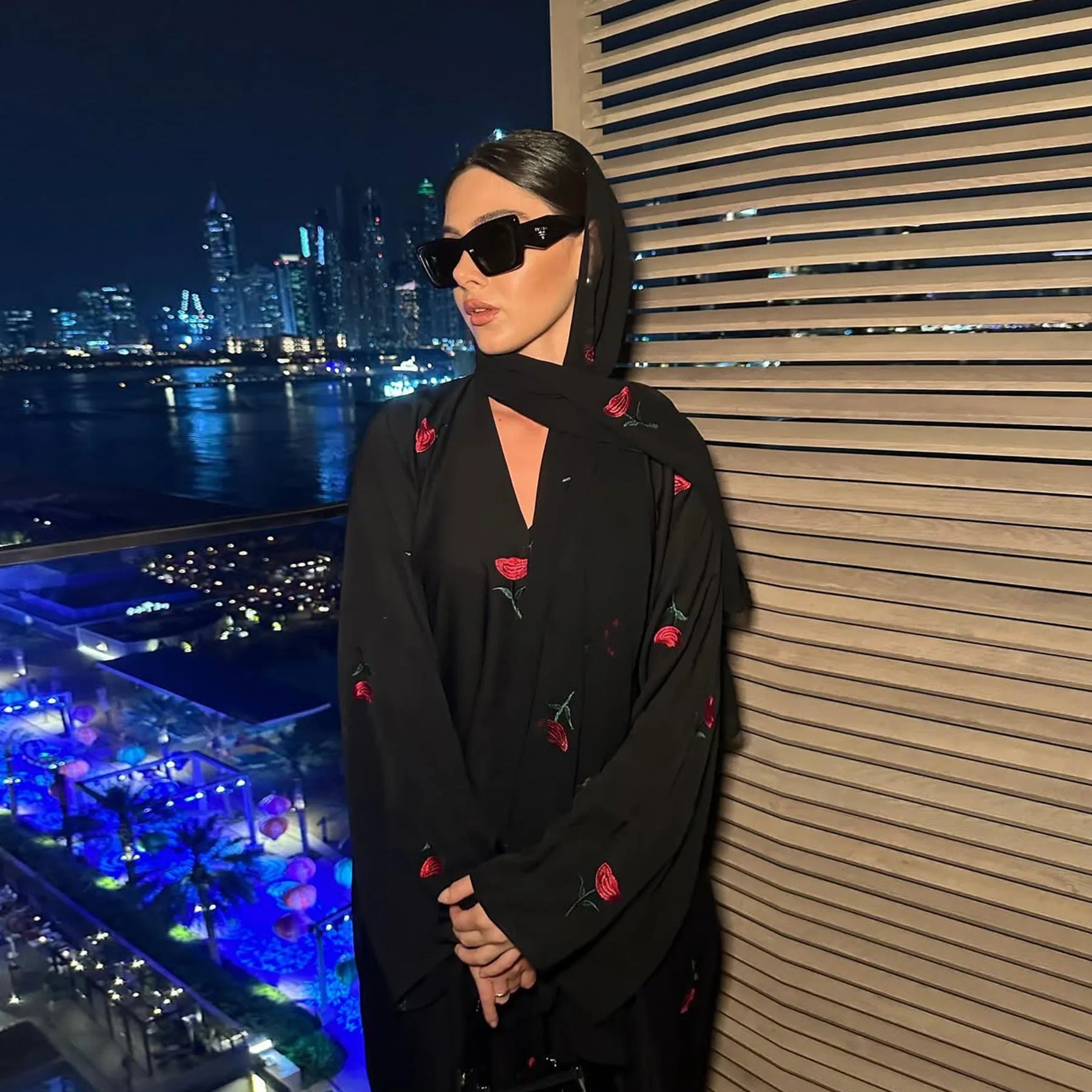 Eid Women Abaya Scarf