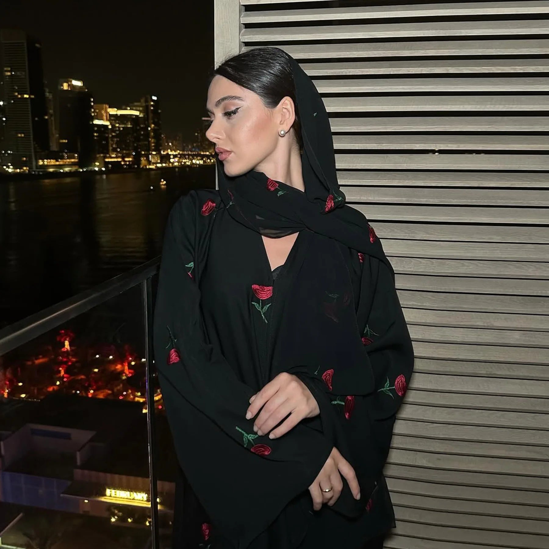 Eid Women Abaya Scarf