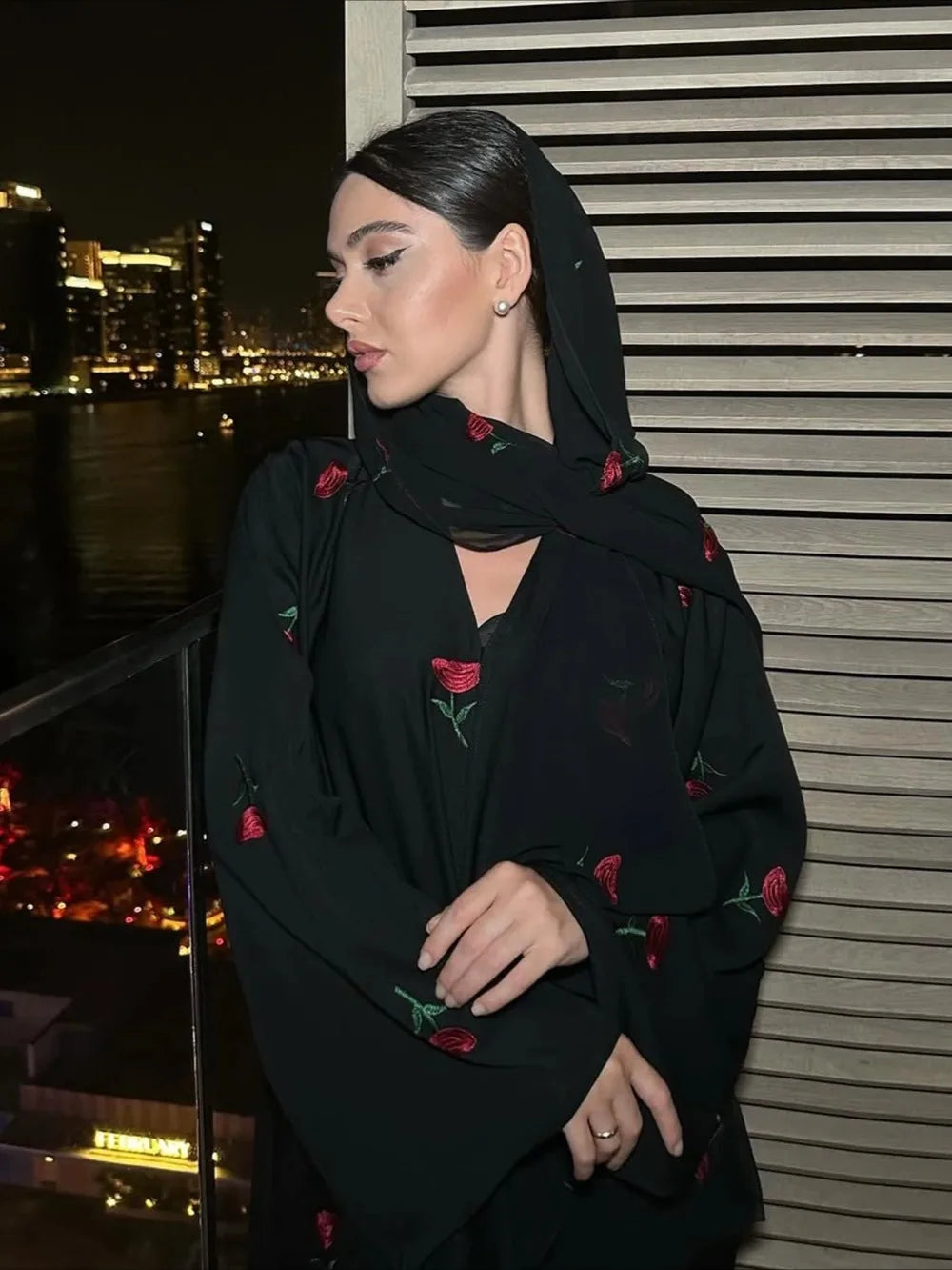 Eid Women Abaya Scarf