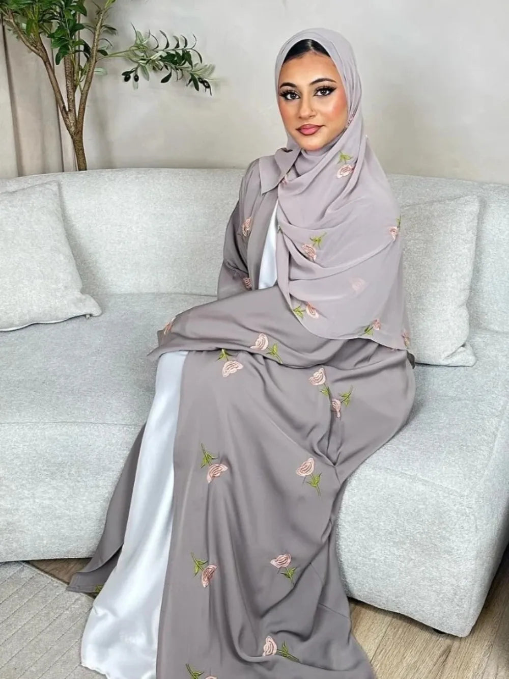 Eid Women Abaya Scarf