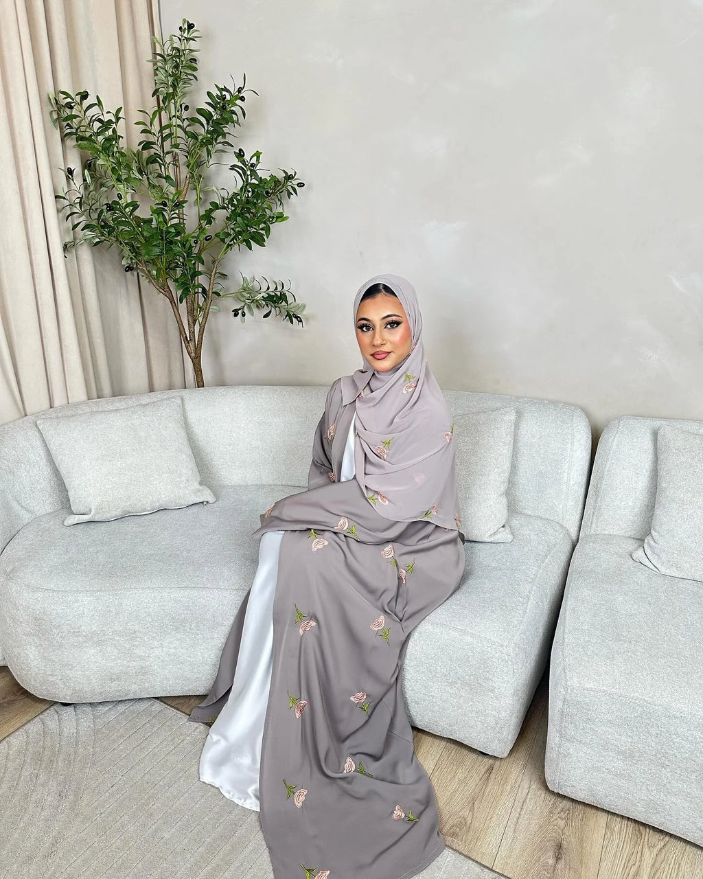 Eid Women Abaya Scarf